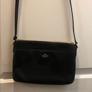 Black Coach Cross Body